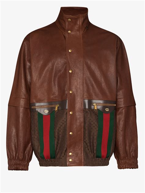 gucci stripe jacket|Gucci jackets for men.